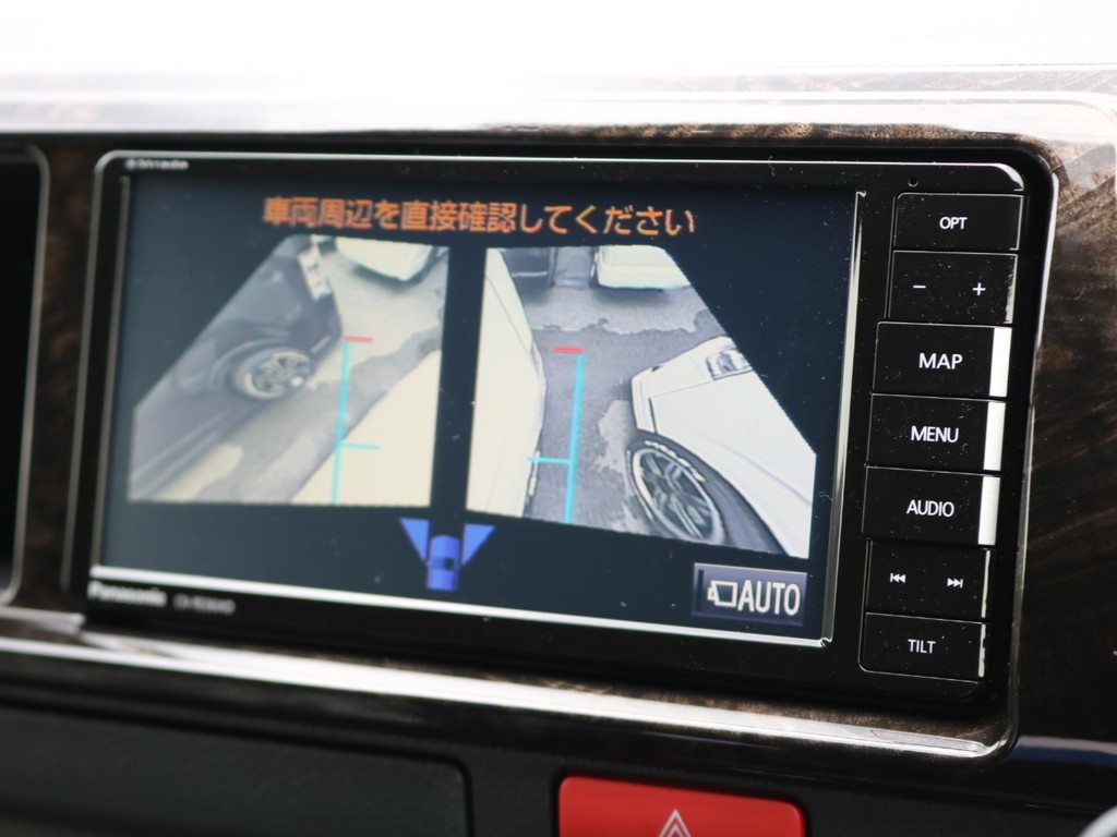 メーカーオプション”パノラミックビューモニター”連動加工施工！
