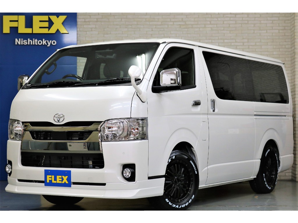 新車ハイエースＶダークプライムⅡフレックスオリジナルＶｅｒ４ベットＫＩＴ装着車両完成致しました！！