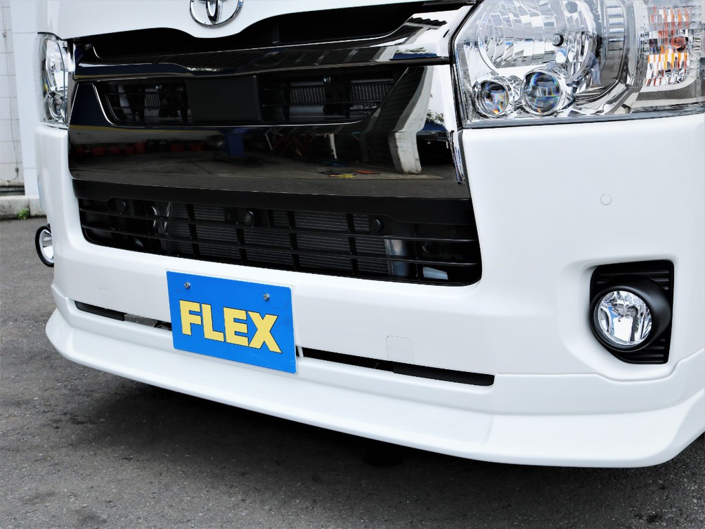 ＦＬＥＸオリジナルデルフィーノラインフロントスポイラー！