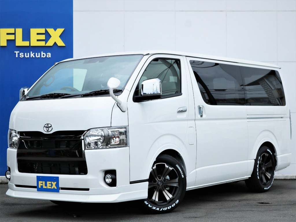 新車ハイエースＶスーパーＧＬ５人乗り２ＷＤガソリン特別仕様車ダークプライム２！