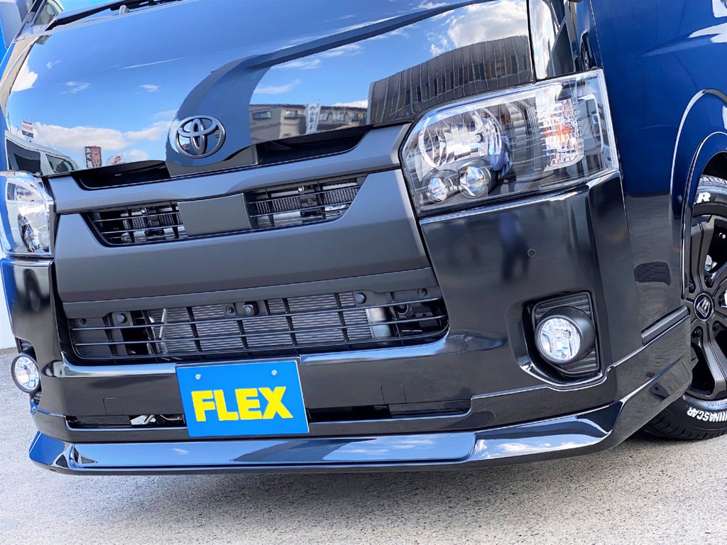 ＦＬＥＸオリジナル ＤｅｌｆｉｎｏＬｉｎｅフロントスポイラーをセット！！