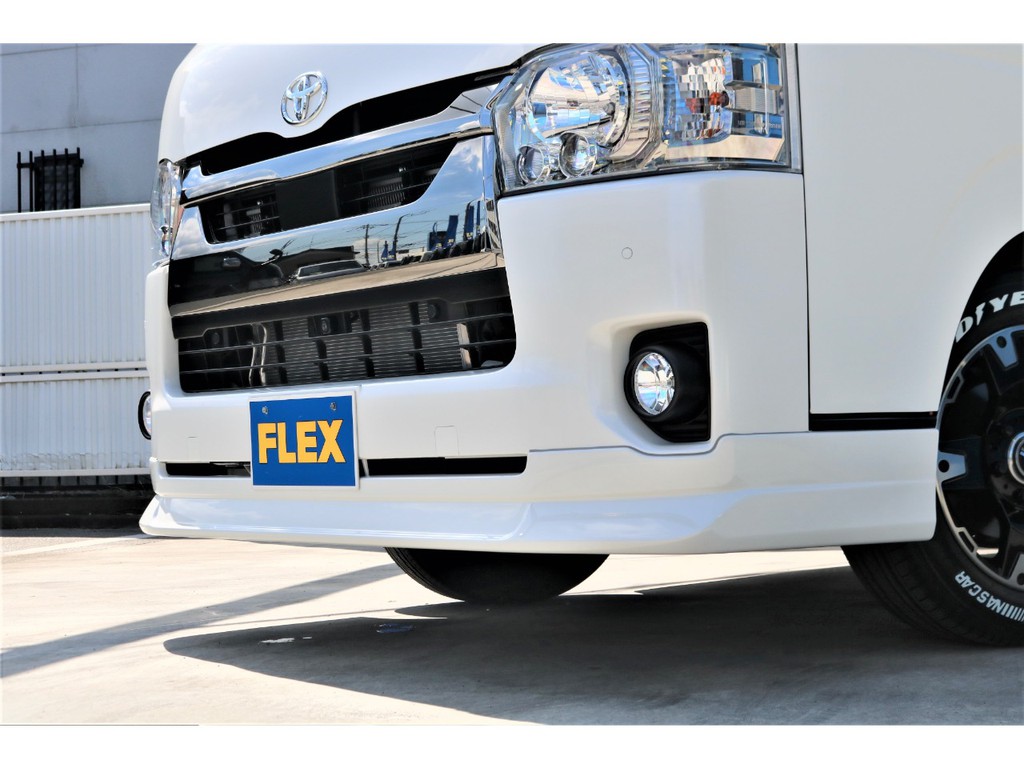 FLEXオリジナルフロントスポイラー装着！！