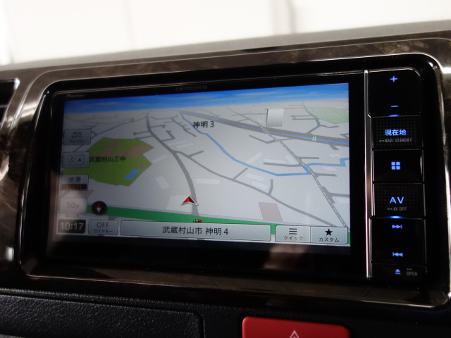 新車ハイエースＶダークプライムⅡ２８００ディーゼルタボナビパッケージ完成致しました！！フレックスカスタム満載の1台入庫致しました！！