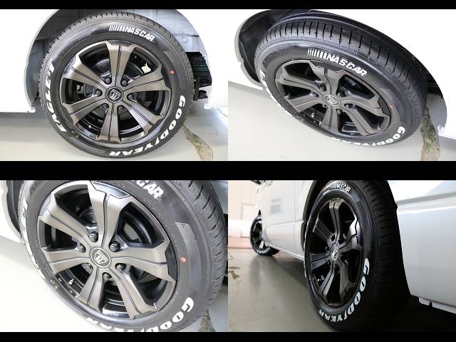 新車ハイエースＶダークプライムⅡ２８００ディーゼルタボナビパッケージ完成致しました！！フレックスカスタム満載の1台入庫致しました！！