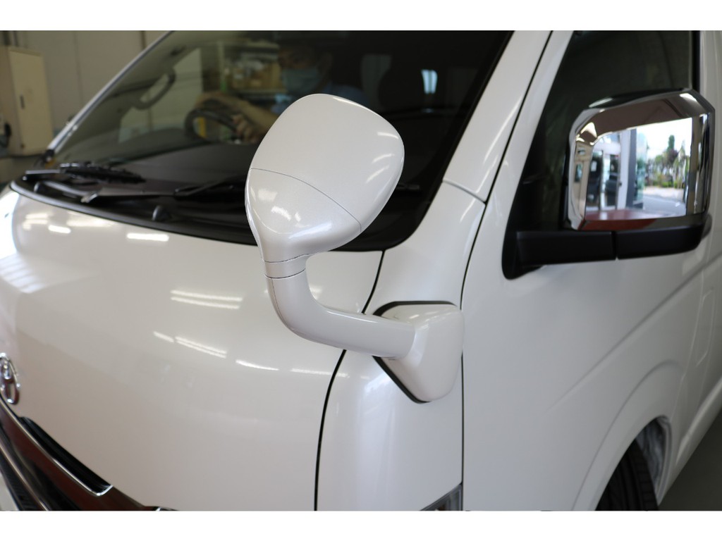 新車ハイエースＶダークプライムⅡ２８００ディーゼルタボナビパッケージ完成致しました！！フレックスカスタム満載の1台入庫致しました！！