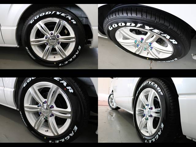 新車ハイエースＶダークプライムⅡ２８００ディーゼルターボ２ＷＤナビパッケージ完成！！両側パワースライドドア装備！！４１５コブラパーツ多数装備！！
