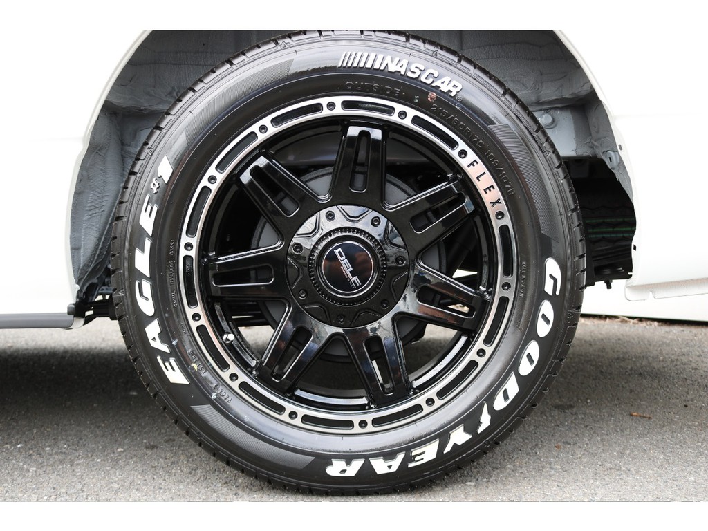 ＦＬＥＸＤｅｌｆ０４　１７インチアルミ！ＧＯＯＤＹＥＡＲタイヤ