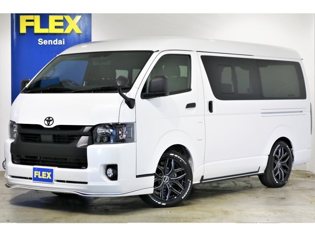 ★新型　ハイエース　スーパーGL　ワイドバン　2.7 ガソリン 4WD ブラックエディション ローダウンモデル★
