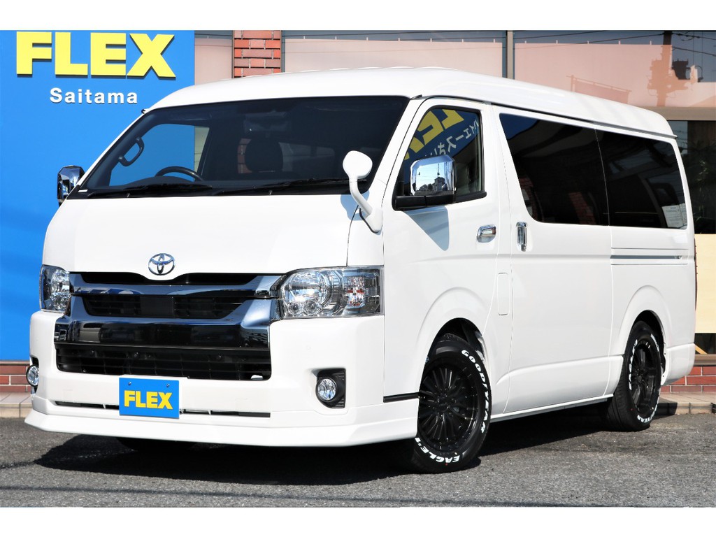 新車ダークプライムⅡワイドＶディーゼル！フロア床張りパッケージが完成致しました☆