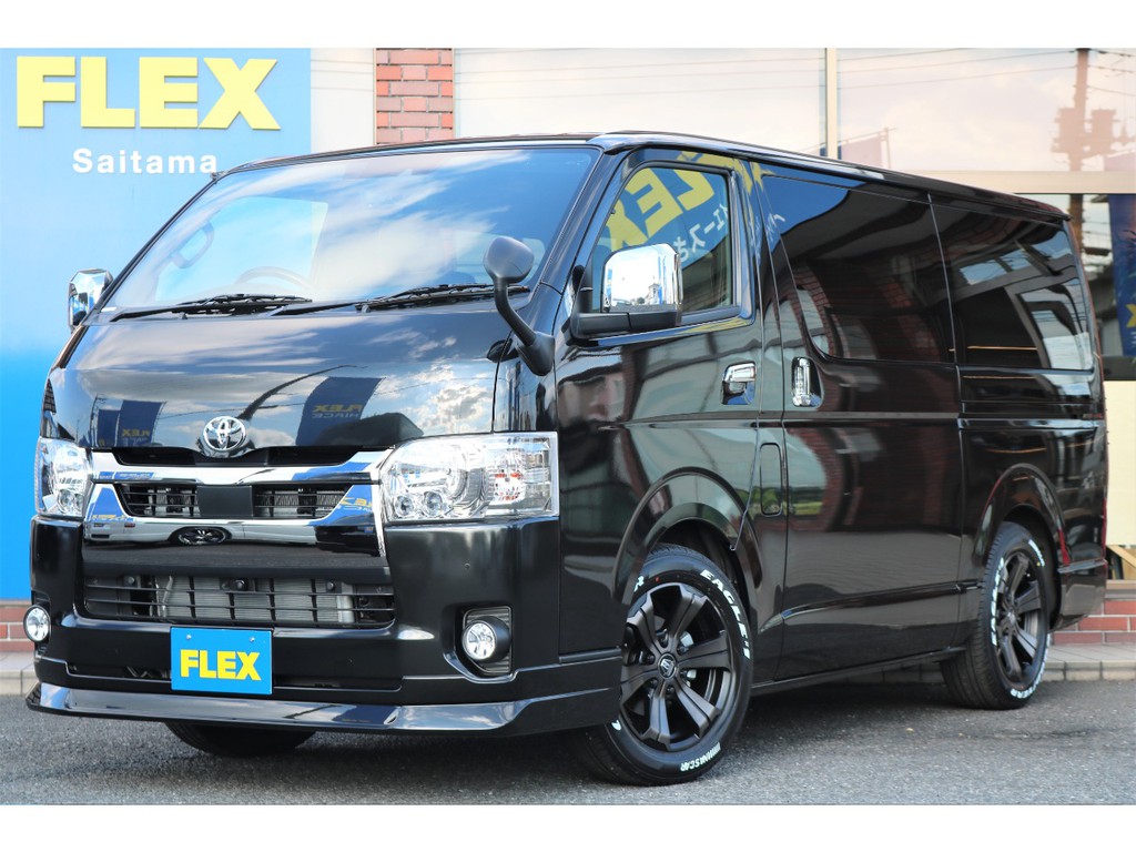 トヨタ ハイエースバン 2 0 スーパーgl ダークプライム ロングボディ 車探しなら中古車 新車の専門店flex フレックス へ
