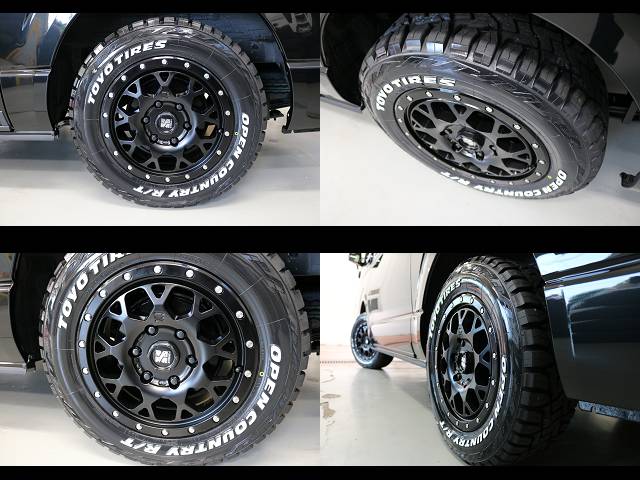新車ハイエースＶダークプライムⅡ２８００ディーゼル４ＷＤナビパッケージ完成致しました！！店頭在庫車、即納車ご対応可能になります！！