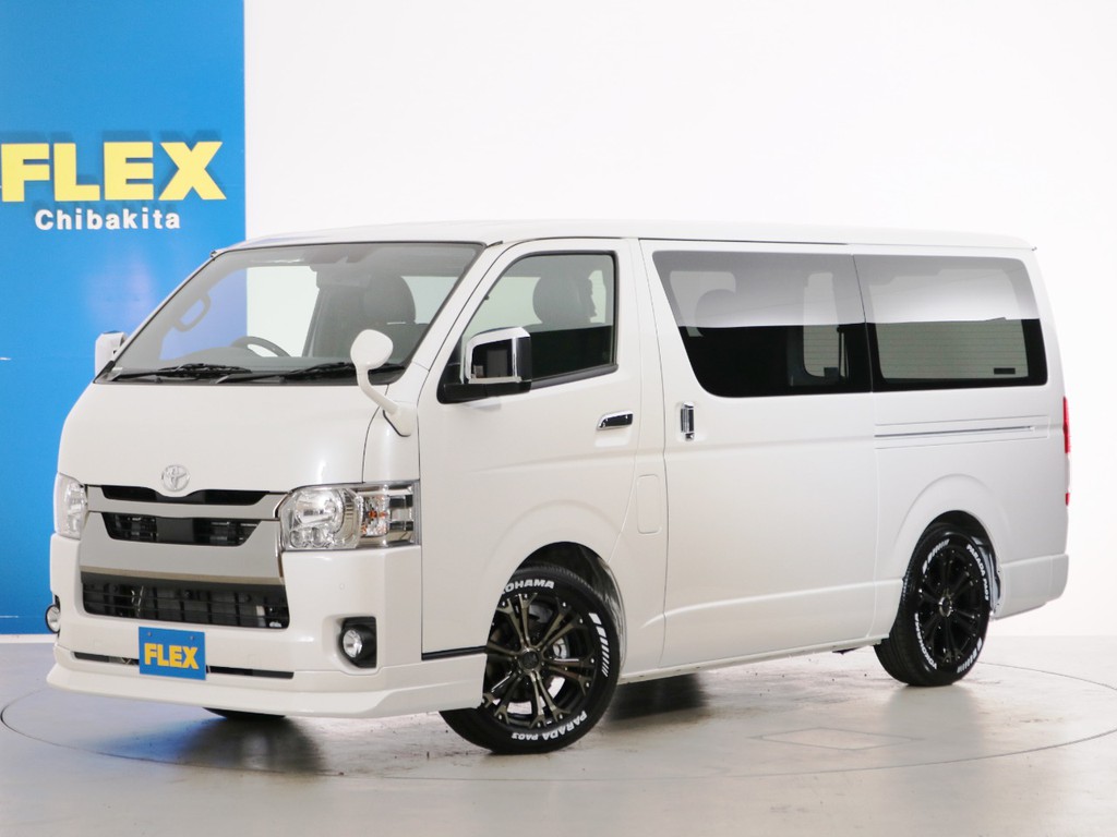新車未登録　一部改良後　ハイエースバン　Ｓ－ＧＬ　ＤＰⅡ　ベッドキットカスタムＰＫＧ！