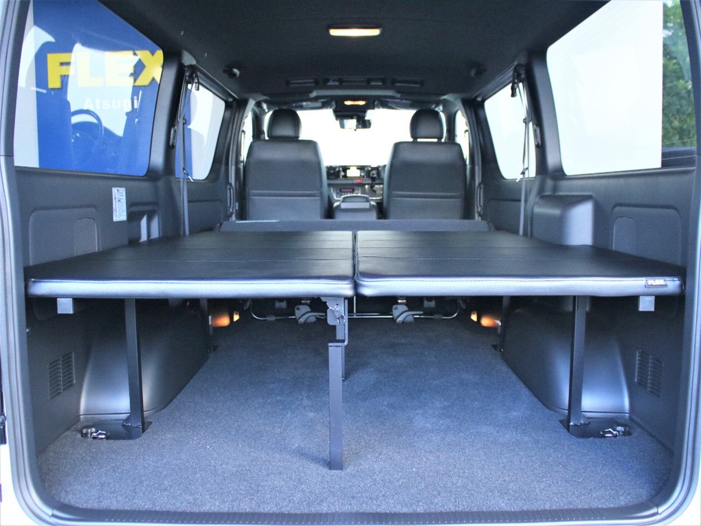 車中泊もこの装備で快適に過ごすことが出来ます！