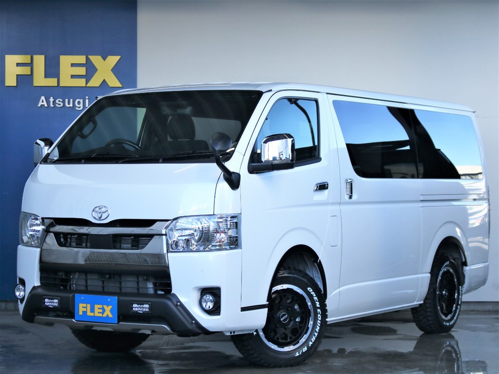 新車未登録ハイエースバン　2.0L　スーパーGL　ダークプライム　オフロードパッケージ