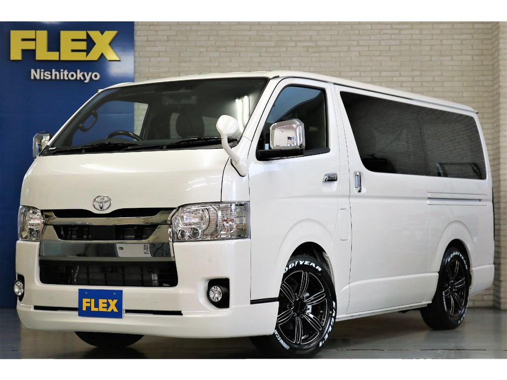 新車ハイエースＶダークプライムⅡ２０００ガソリン２ＷＤ４１５コブラパーツ多数装備！！即納車可能！！