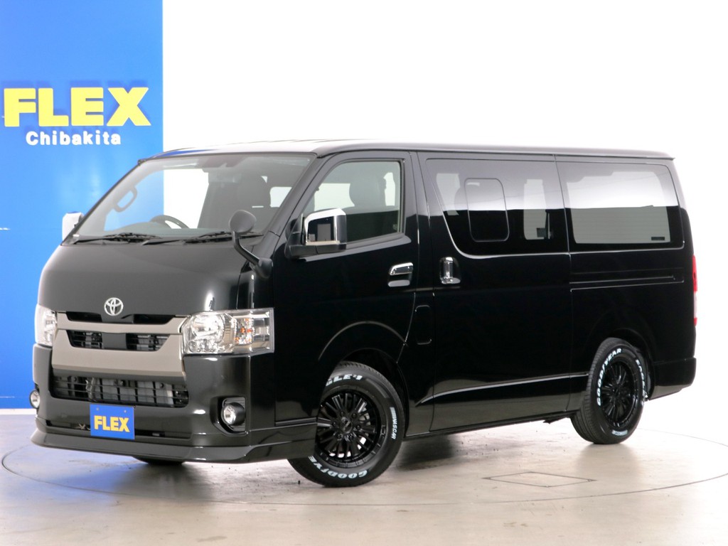 新車未登録　一部改良後　ハイエースバン　Ｓ－ＧＬ　ガソリン２ＷＤ　ＤＰⅡ　ライトカスタムＰＫＧ！