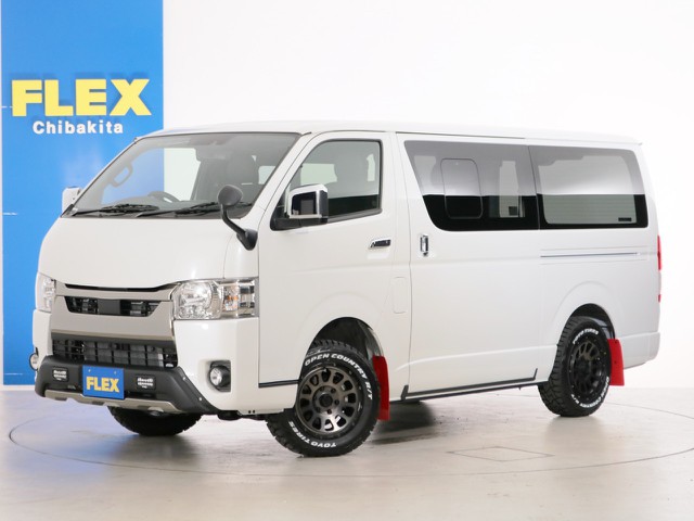 新車未登録　一部改良後　ハイエースバン　Ｓ－ＧＬ　ＤＰⅡ　ＤＴ４ＷＤ　ベッドカスタムＰＫＧ！