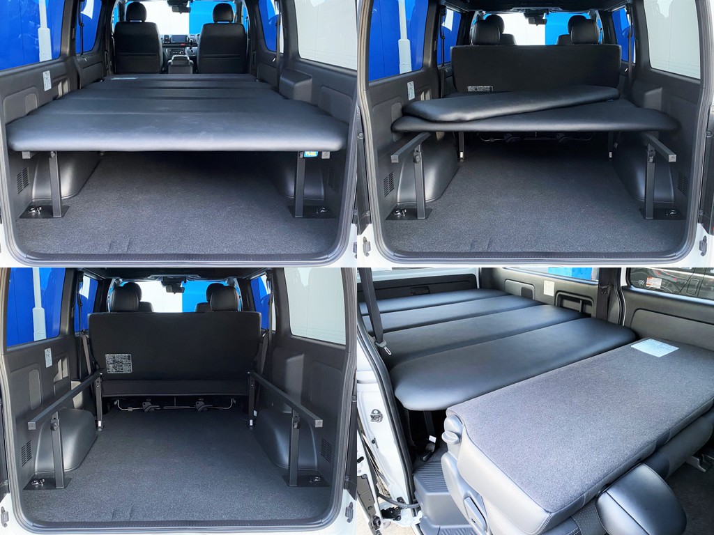 ベットキットは高さ調整機能付！！セカンドシートとフラットでもお使いいただけますよ☆
