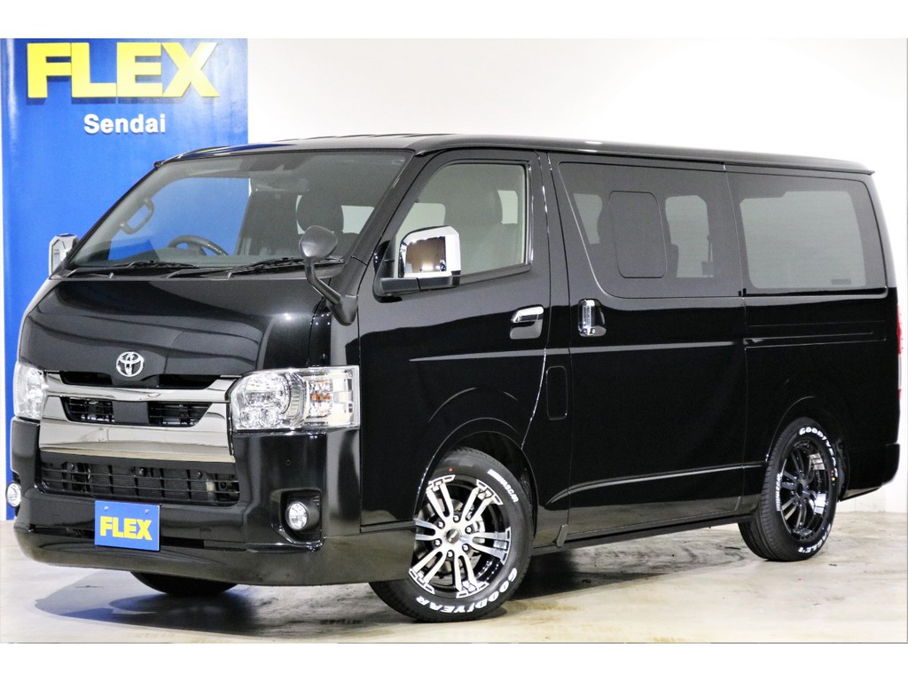 ハイエースバン 2.8クリーンディーゼル 4WD サブバッテリー＆1500Wインバーター搭載 オリジナル内装架装Ver4！