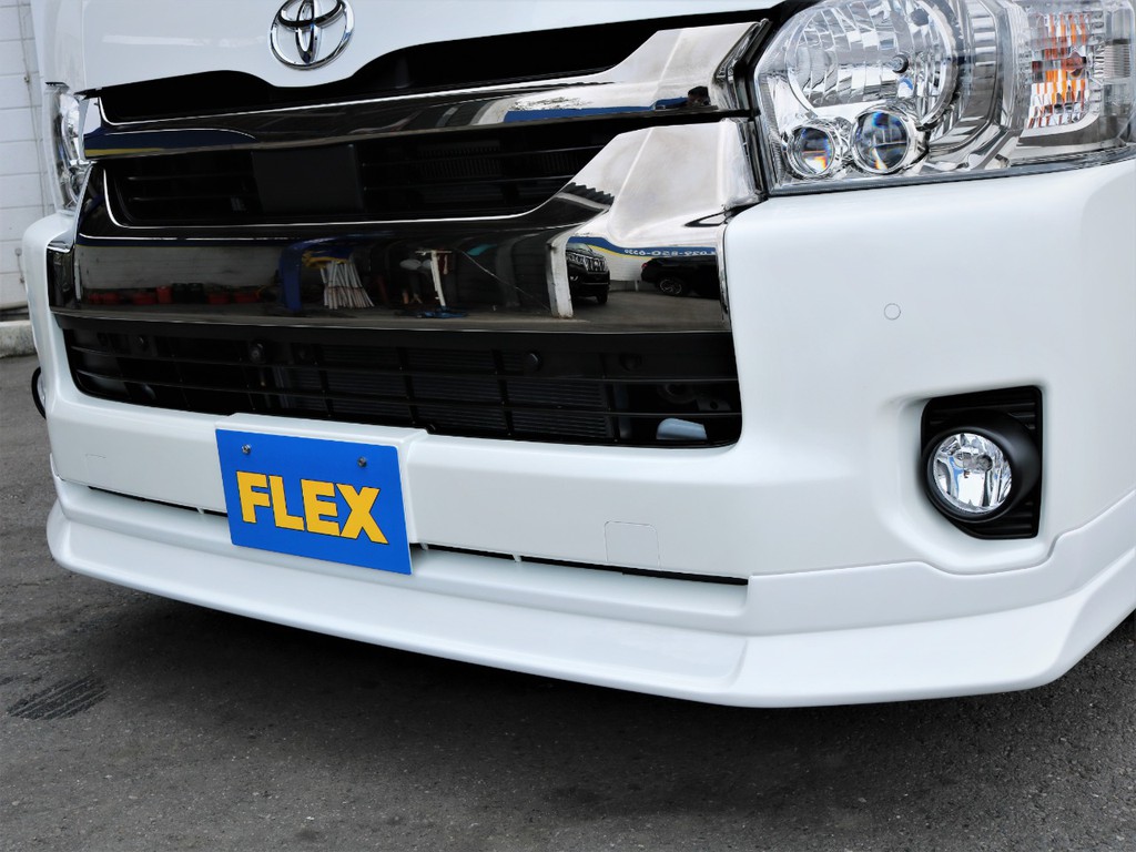 ＦＬＥＸオリジナルデルフィーノラインフロントスポイラー！