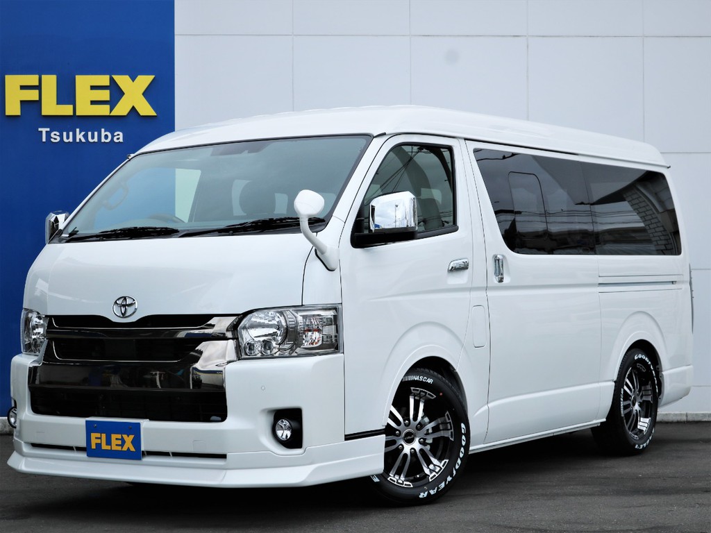 新車ハイエースＶスーパーＧＬ５人乗り２ＷＤディーゼル特別仕様車ダークプライム２ワイドボディ！
