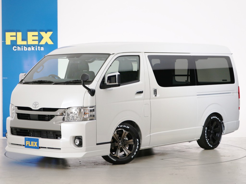 新車未登録　ハイエースバン　Ｓ－ＧＬ　ワイド　ＤＰⅡ　ＤＴ２ＷＤ　ライトカスタムＰＫＧ！