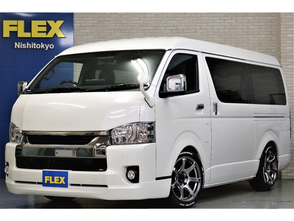 新車ハイエースＶダークプライムⅡ２８００ディーゼルターボ２ＷＤワイドスーパーＧＬ入庫致しました！！店頭在庫車、即納車ご対応可能になります！！