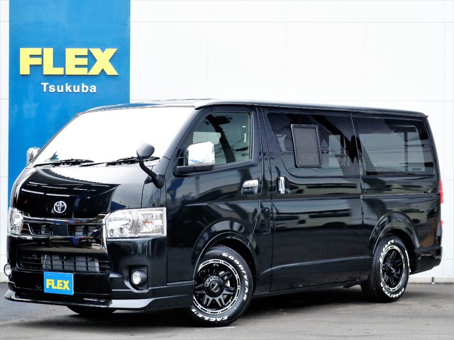 新車ハイエースVスーパーGL５人乗り２WDディーゼル特別仕様車ダークプライム２！ＦＬＥＸコンプリートカーＤＯＧＶＡＮ！