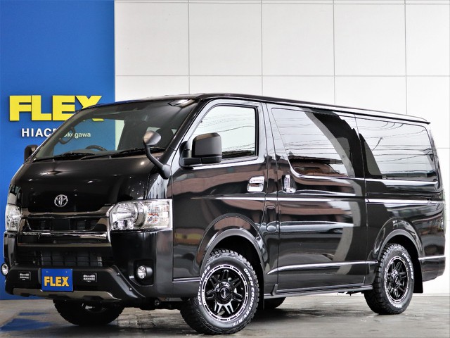 新車　S-GLダークプライムⅡ　ディーゼルターボ４WD　TRD仕様で外装はカッコよく♪内装は使い勝手抜群の新発売のフリップアップベッド♪