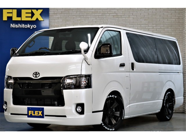 新車ハイエースＶダークプライムⅡ２０００ガソリンブラッククロームパッケージ完成致しました！！