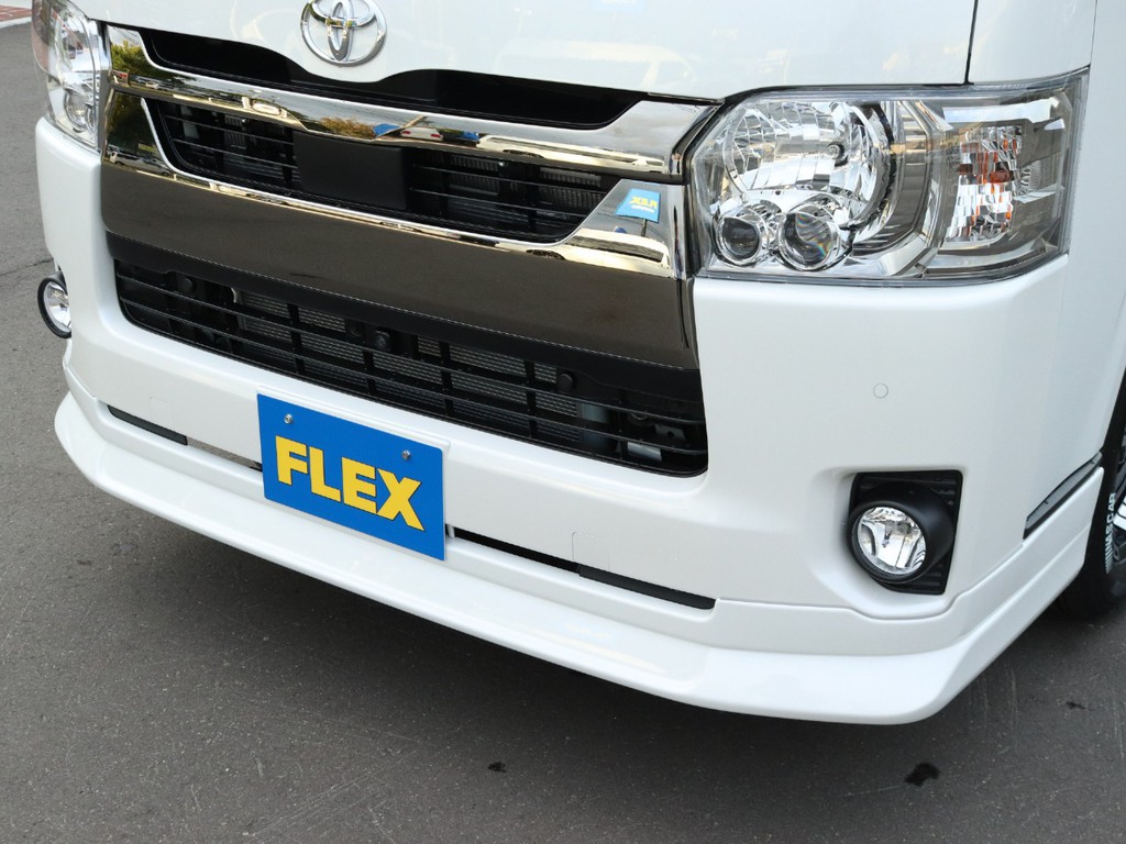 FLEXオリジナルDelfinoLineフロントリップスポイラーをインストール！