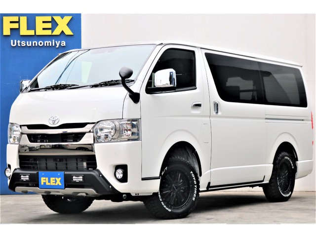 【新車】ハイエースバン2.8ロング　ダークプライムⅡ特別仕様車ディーゼル4WDパワスラ車両！！