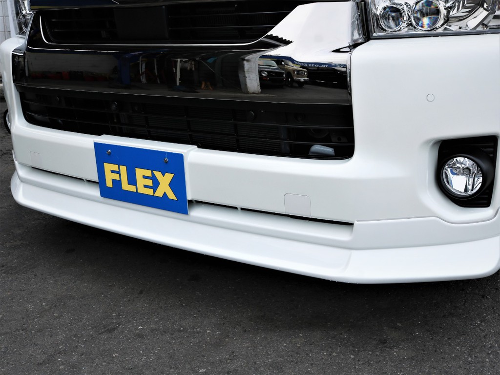 ＦＬＥＸオリジナルデルフィーノラインフロントスポイラー！