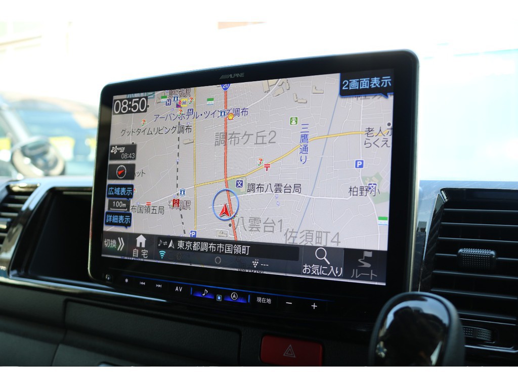 アルパインＢＩＧＸ１１インチ！ナビ！フルセグＴＶ！