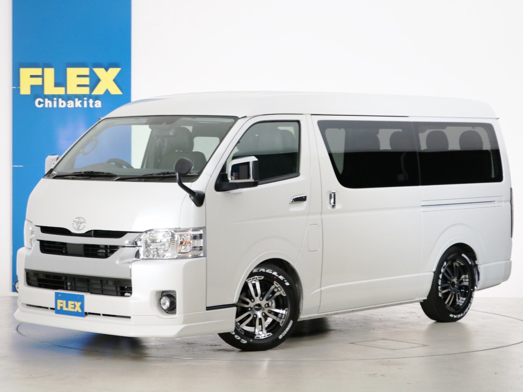 新車未登録　ハイエースワゴンＧＬ　ガソリン２ＷＤ　ＦＬＥＸオリジナル内装アレンジ【Ｖｅｒ１】！