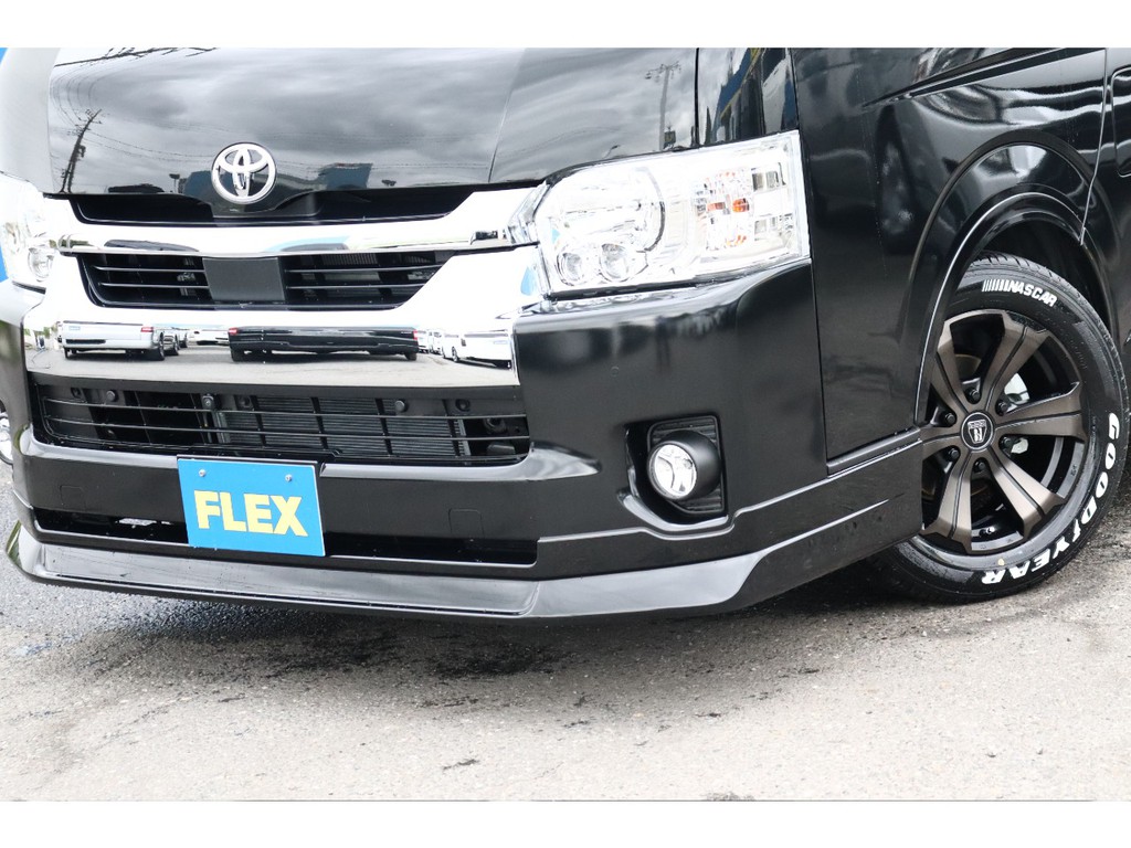 FLEXオリジナル！Delfinolineフロントスポイラー装着済み！