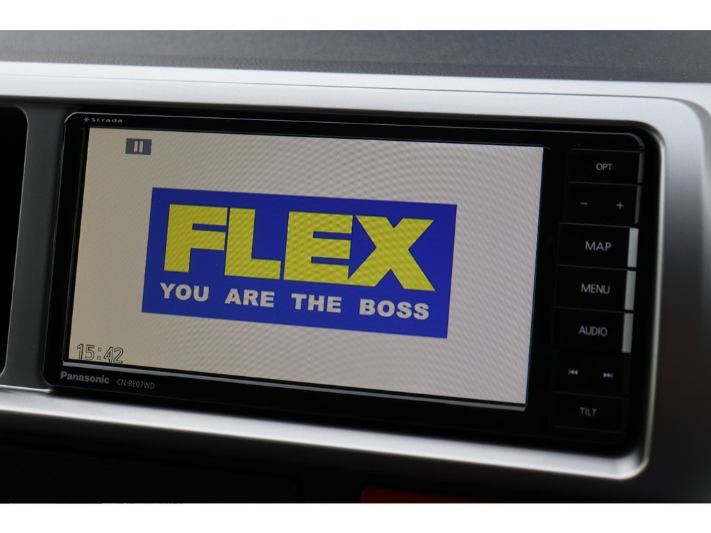 パンソニック7インチフルセグナビ搭載！ご希望のナビゲーションのお取り付けも可能です！