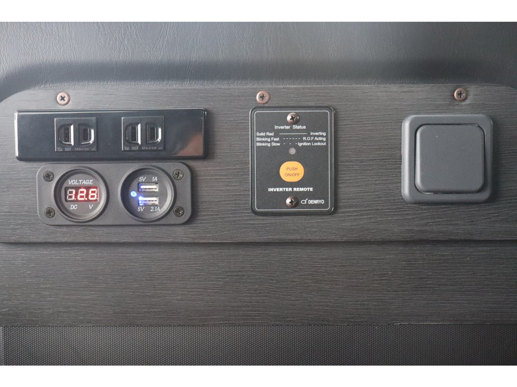 サブバッテリーシステム＆1500Wインバーター完備♪