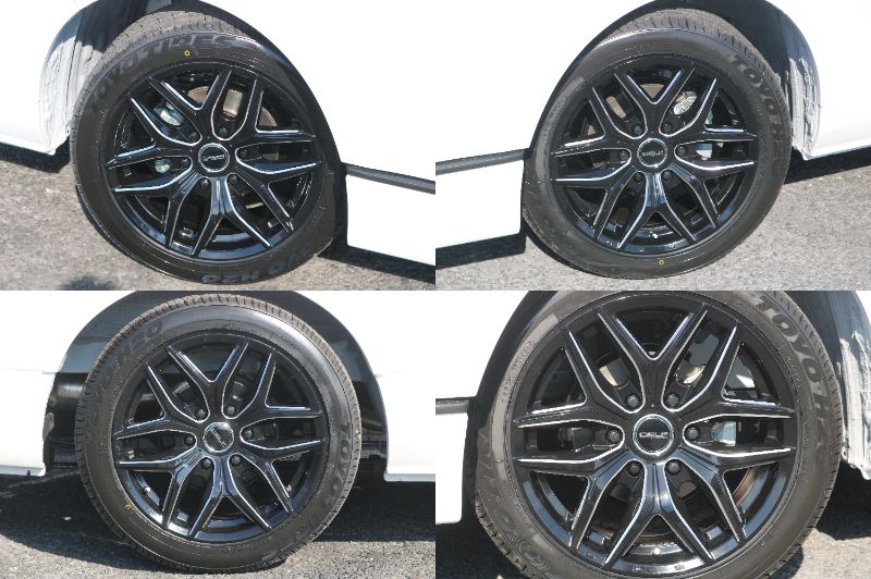 ＦＬＥＸブラックミーリング１８インチアルミ！ＴＯ－ＹＯタイヤＨ２０をインストール☆