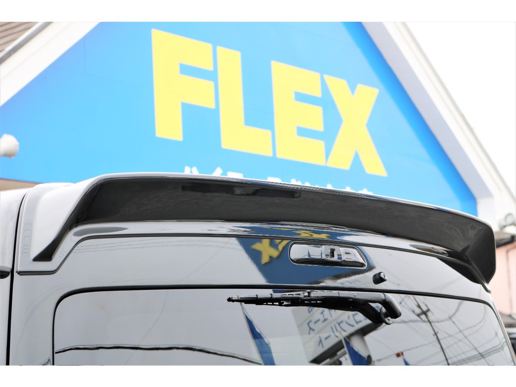 FLEXオリジナルリアスポイラー☆