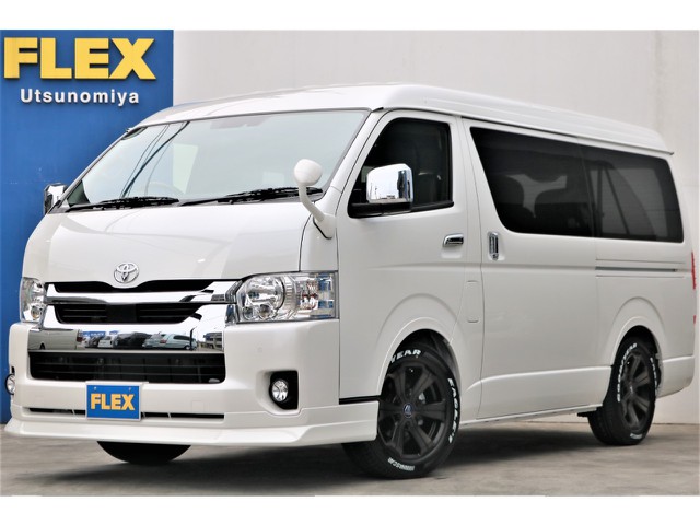 【新車】ハイエースワゴン2.7GLロング　ワイドミドルルーフ内装架装Ver5