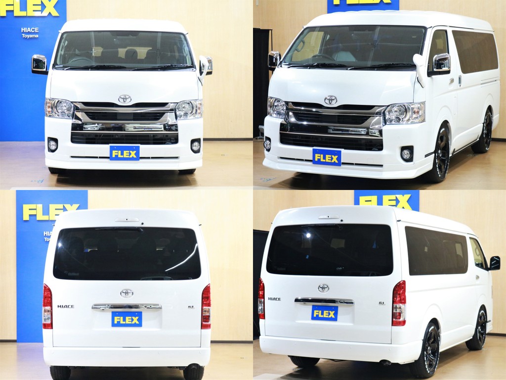 こちらの車両をお買い求めの際は是非FLEXハイエース富山店へ！お待ちしております♪