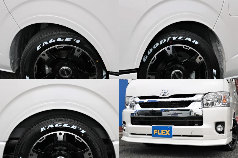 ＦＬＥＸ製フロントスポイラーやオーバーフェンダーまで取付け済みになります！