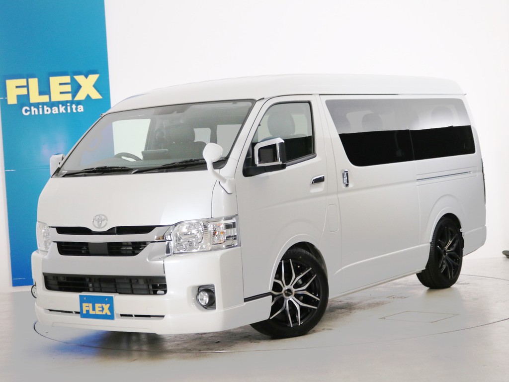 新車未登録　一部改良後　ハイエースワゴンＧＬ　ガソリン２ＷＤ　１０人乗り３ナンバー登録　内装アレンジ【アレンジＡ－Ｓ】！