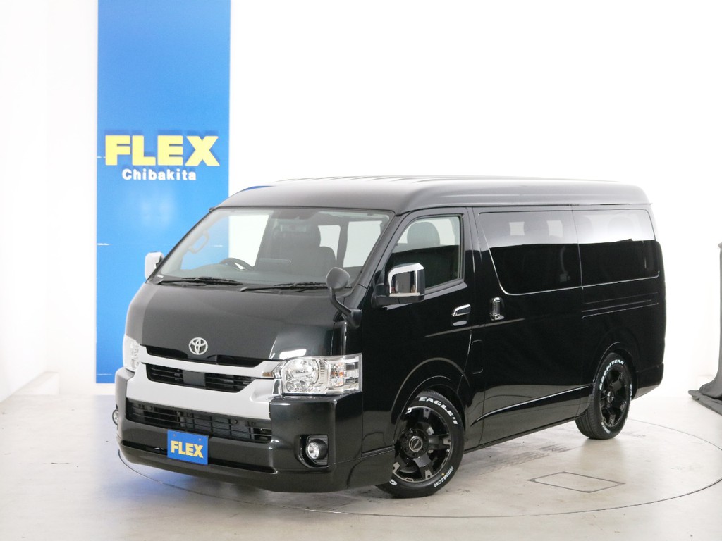 新車未登録　一部改良後　ハイエースワゴンＧＬ　ガソリン２ＷＤ　１０人乗り３ナンバー登録　内装アレンジ【アレンジＡ－Ｓ】！