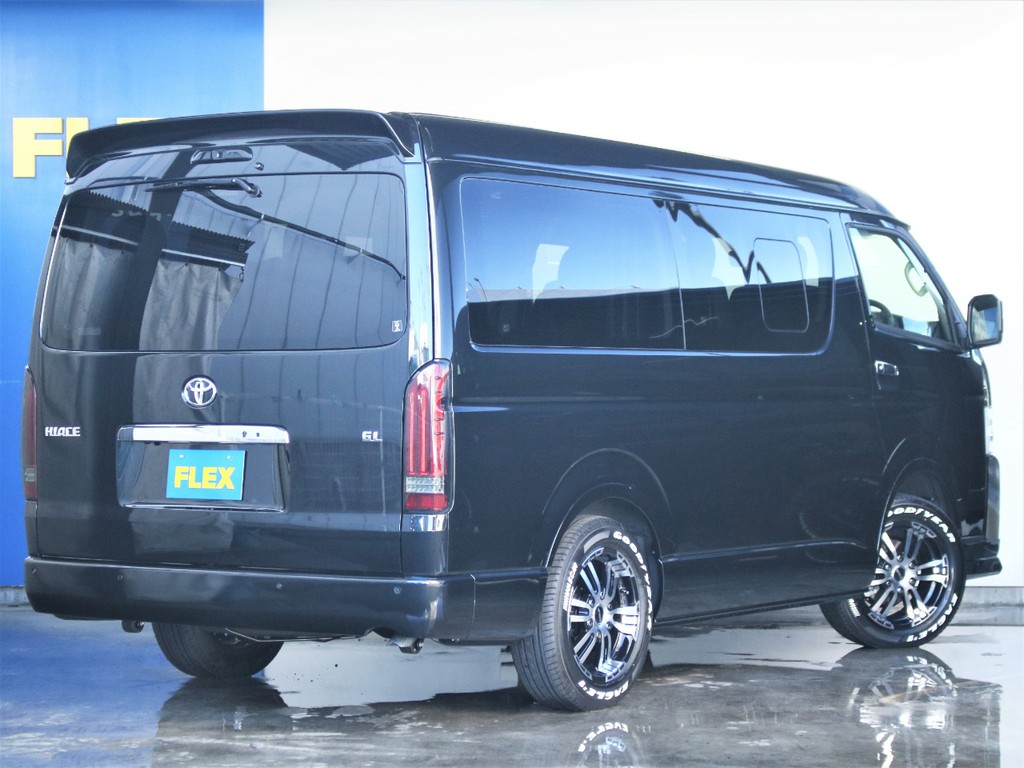 FLEXオリジナルのトランポや車中泊にもおススメなVerシリーズの一台となっております。