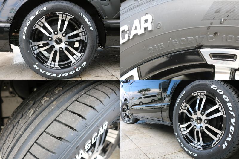 オリジナルＤｅｌｆ　Ｄ０２　１７インチＡＷにナスカー２１５タイヤを装備！