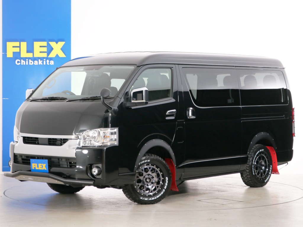 新車未登録　ハイエースワゴンＧＬ　ガソリン４ＷＤ　ＦＬＥＸオリジナル内装アレンジ【Ｖｅｒ１】！