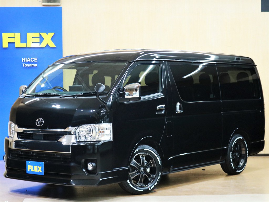 【新車/FLEX内装架装Ver.1】全面フローリング★170cm×170cmベッド★BIG-X★後席モニター＊＊10人乗り/全国即納可能＊＊
