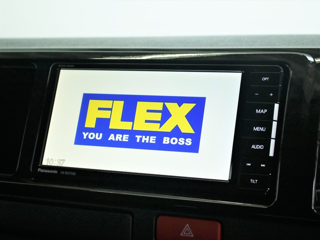 フリップダウンモニターなどの追加カスタムも出来ます！